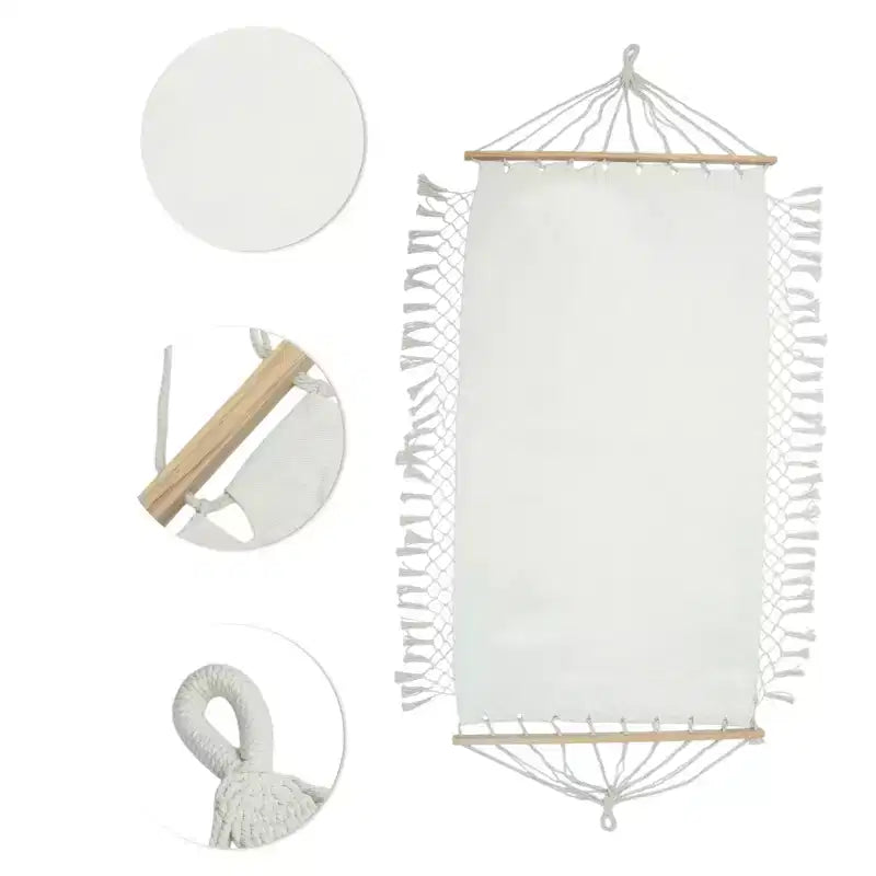 Hamac durable 78,74x39,37 Blanc 1 pièce