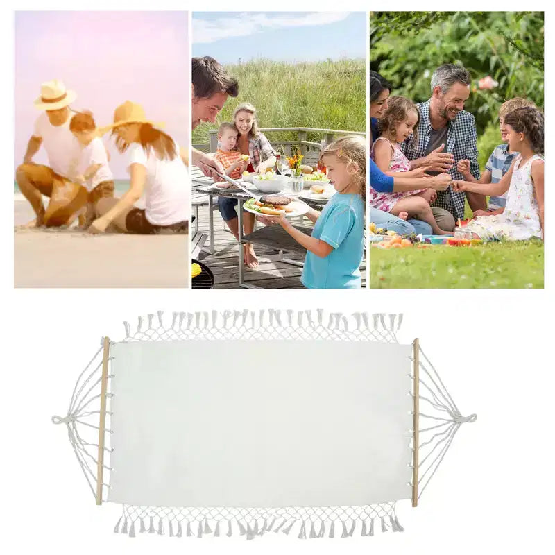 Hamac durable 78,74x39,37 Blanc 1 pièce