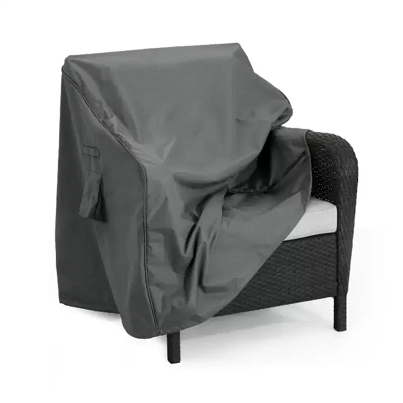 Housses de fauteuils de club résistantes à l'eau pour l'extérieur (lot de 2)