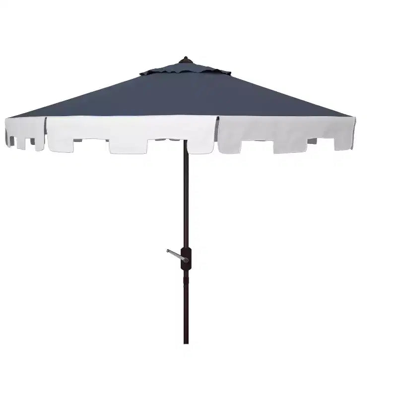 Parasol de ville inclinable automatique de 9 pieds résistant aux UV