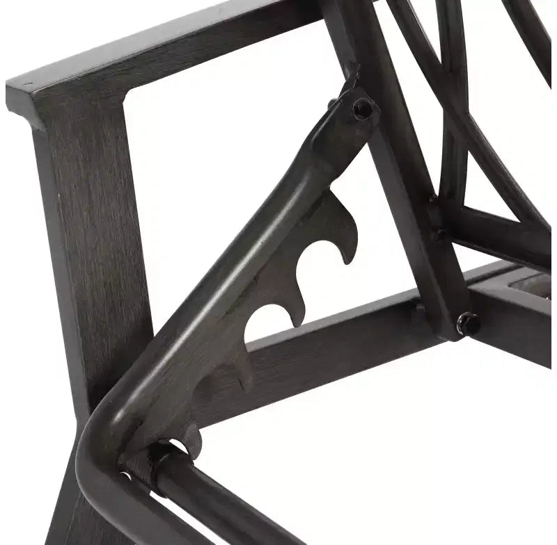 Chaises longues de patio, chaise longue d'extérieur en fonte d'aluminium