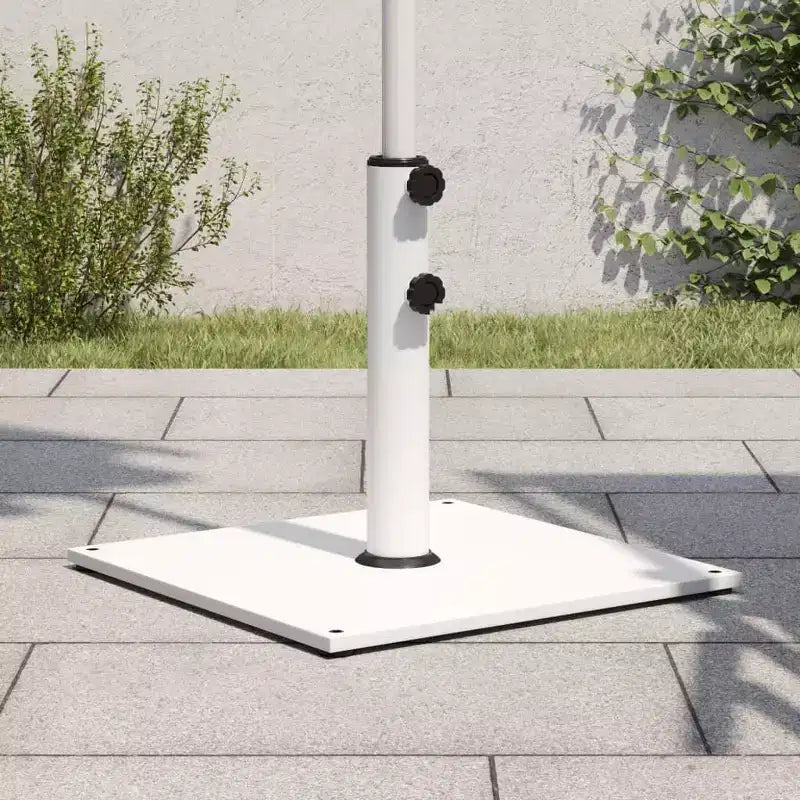 Pied de Parasol Base de Parasol Support de Parasol Jardin Extérieur 17 kg Carré