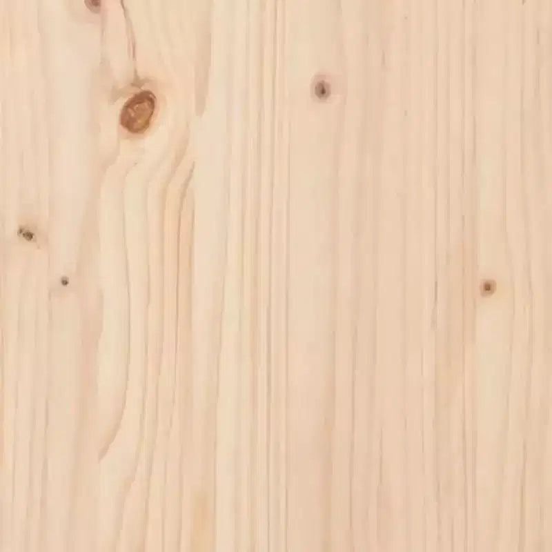 Jardinière décorative d'extérieur en bois de pin massif pour plantes et fleurs