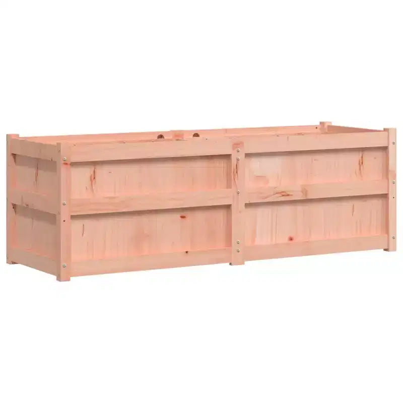Jardinière décorative d'extérieur en bois de pin massif pour plantes et fleurs