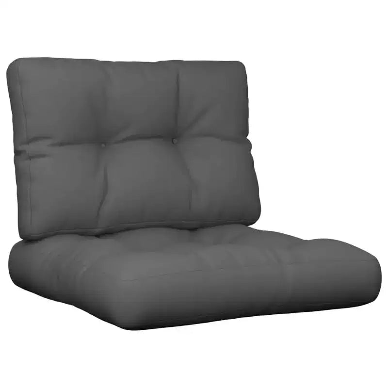 vidaXL Pallet Cushions Chair Seating Pad Sofa Backrest Pillow Fabric