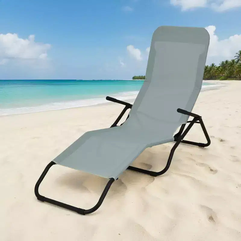 Lot de 2 fauteuils de relaxation pliables à bascule pour patio "Zéro Gravité"