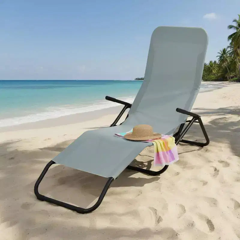 Lot de 2 fauteuils de relaxation pliables à bascule pour patio "Zéro Gravité"
