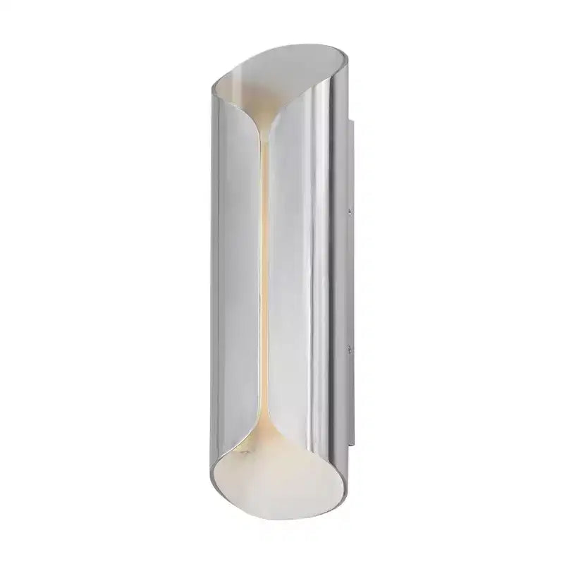ET2 Lighting Folio 2 - Light Wall Light in Satin Aluminum/White