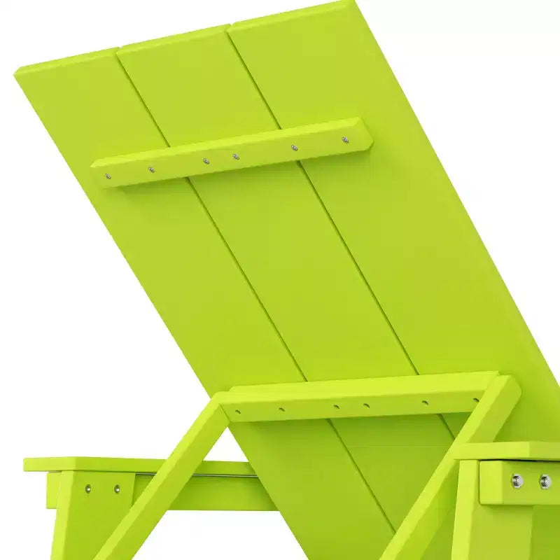 Chaise longue inclinable moderne avec accoudoirs et roulettes