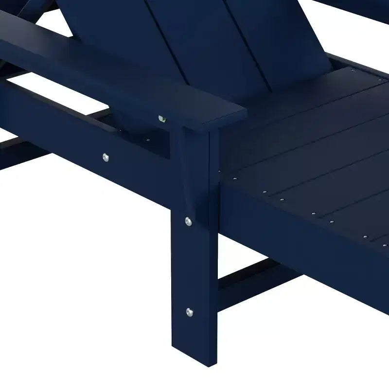 Chaise longue inclinable moderne avec accoudoirs et roulettes