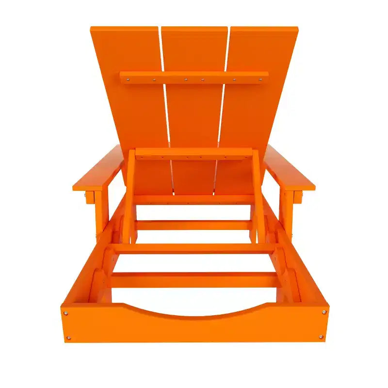 Chaise longue inclinable moderne avec accoudoirs et roulettes