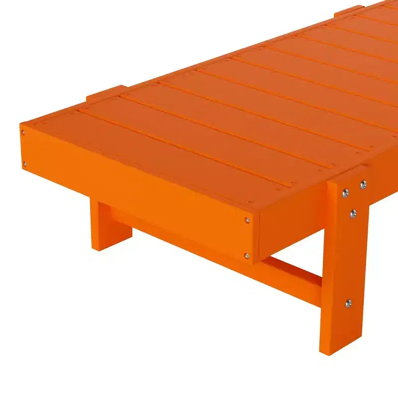 Chaise longue inclinable moderne avec accoudoirs et roulettes