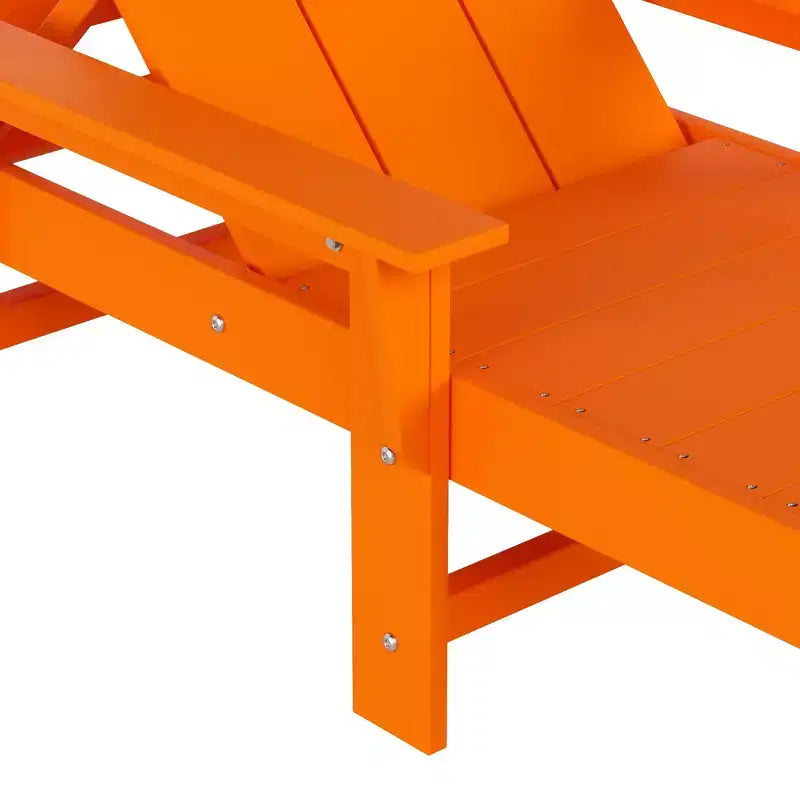 Chaise longue inclinable moderne avec accoudoirs et roulettes