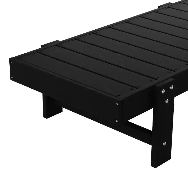 Chaise longue inclinable moderne avec accoudoirs et roulettes