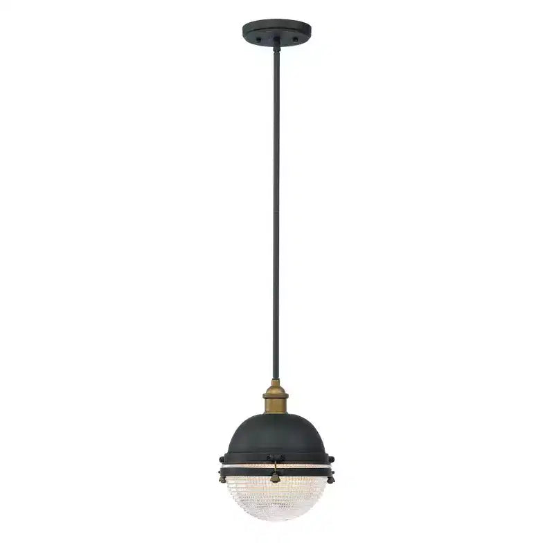 Maxim Lighting Portside 1 - Light Pendant in Oil Rubbed Bronze/Antique Brass